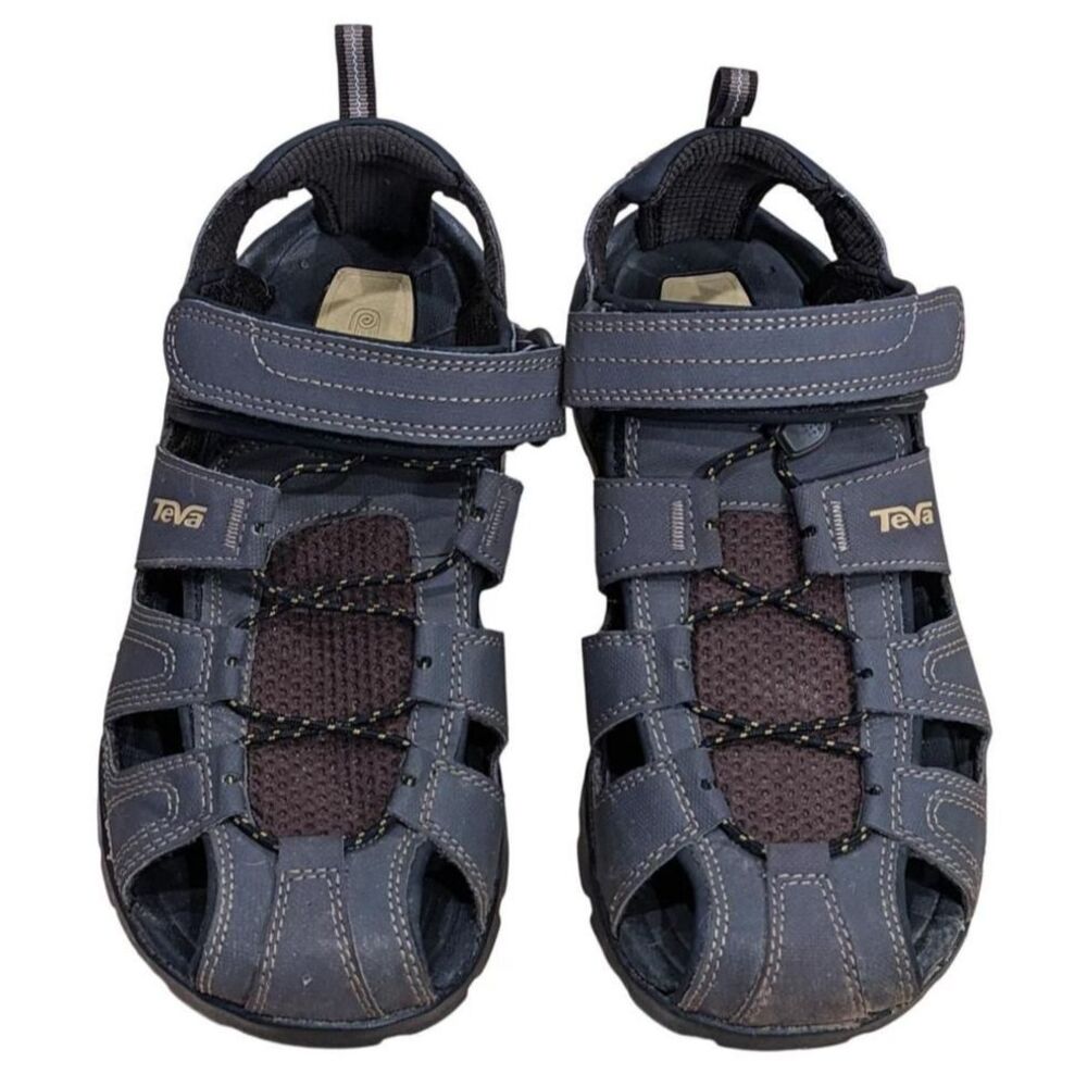 Teva Men's Size 9 Forebay Hiking Water Fishing Sandals Brown Gorpcore
